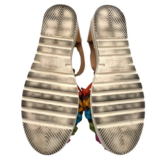 Kwarachi Frida Kahlo Leather Sandals, 10 - Picture 6 of 10